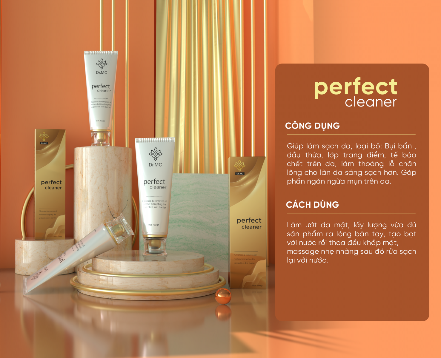 Sữa rửa mặt PERFECT CLEANER